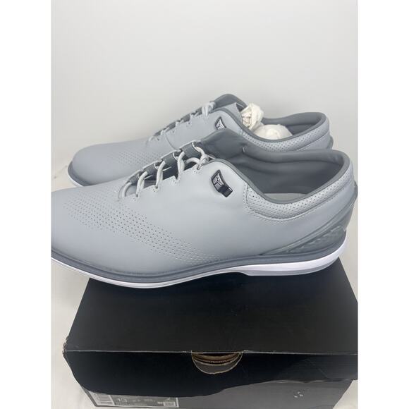 Nike Air Jordan ADG 4 Golf Shoes Mens Size 13 Wolf Grey Smoke White DM0103-010 main image 5